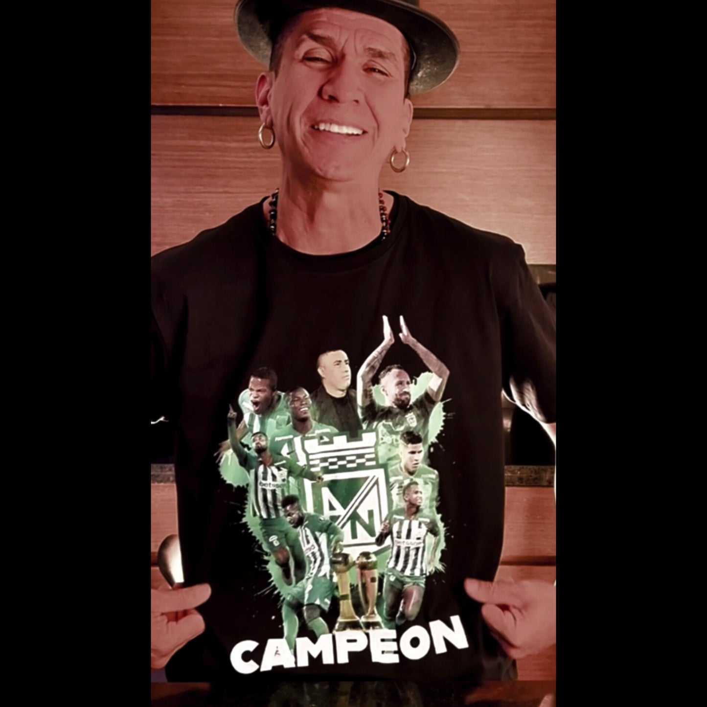 Camiseta Campeones 2024 Atlético Nacional