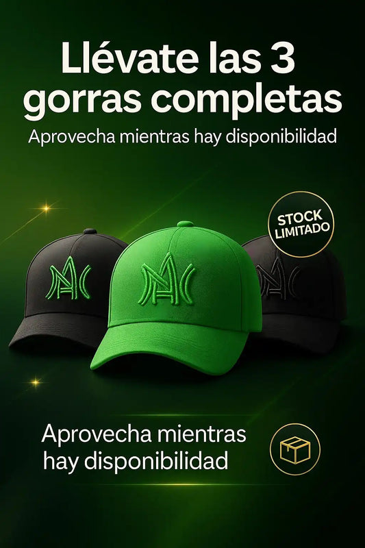 Combo Gorras Nacional 2025